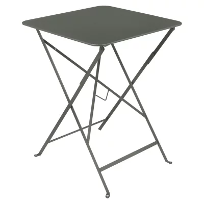 FERMOB  Bistro Table de Jardin Carr&eacute;e Pliante, Romarin&acirc;, 57cm x 57cm