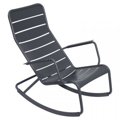 FERMOB  Chaise &agrave; bascule LUXEMBOURG - 47 anthracite mat