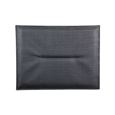 FERMOB  - Coussin d'ext&eacute;rieur, 28 x 38 cm, st&eacute;r&eacute;o anthracite