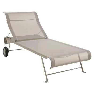 FERMOB  - Dune chaise longue, noix de muscade