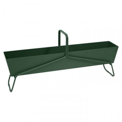 FERMOB  Jardini&egrave;re BASKET - 02 vert c&egrave;dre - 54 x 119 x 34 cm