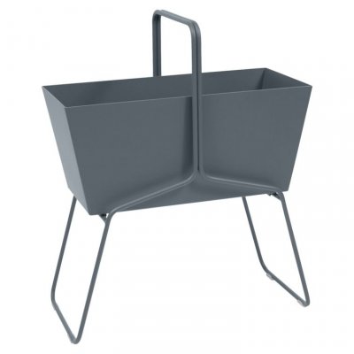 FERMOB  Jardini&egrave;re BASKET - 26 gris orage - 85 x 70 x 34 cm