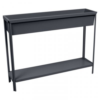 FERMOB  Jardini&egrave;re TERRAZZA - 47 anthracite mat - L