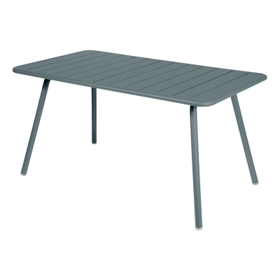 FERMOB  - Luxembourg Table, rectangulaire, 100 x 207 cm, gris orageux