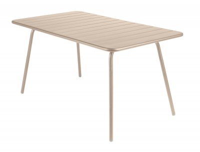 FERMOB  - Luxembourg Table, rectangulaire, 100 x 207 cm, muscade