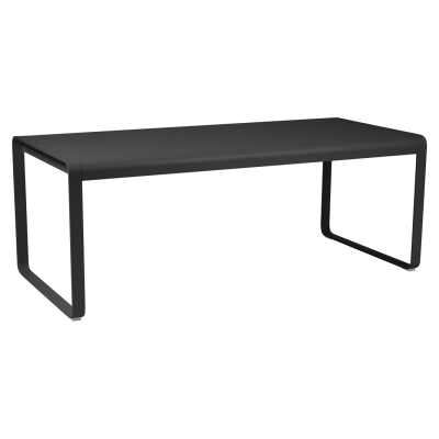 FERMOB  Table BELLEVIE - 42 r&eacute;glisse - 196 x 92 cm