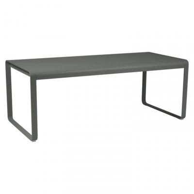 FERMOB  Table BELLEVIE - 48 romarin mat - 196 x 92 cm