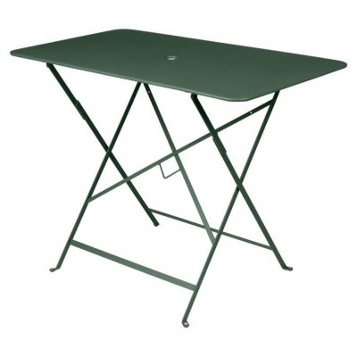 FERMOB  Table BISTRO rectangulaire - 02 vert c&egrave;dre - 97 x 57 cm