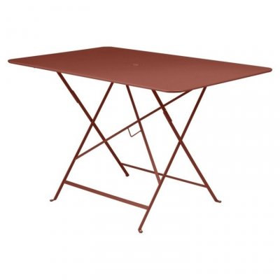 FERMOB  Table BISTRO rectangulaire - 20 ocre rouge - 117 x 77 cm