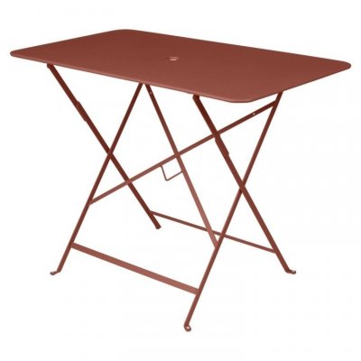 FERMOB  Table BISTRO rectangulaire - 20 ocre rouge - 97 x 57 cm