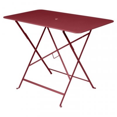 FERMOB  Table BISTRO rectangulaire - 43 chili mat - 97 x 57 cm
