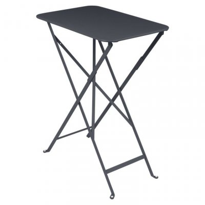 FERMOB  Table BISTRO rectangulaire - 47 anthracite mat - 37 x 57 cm