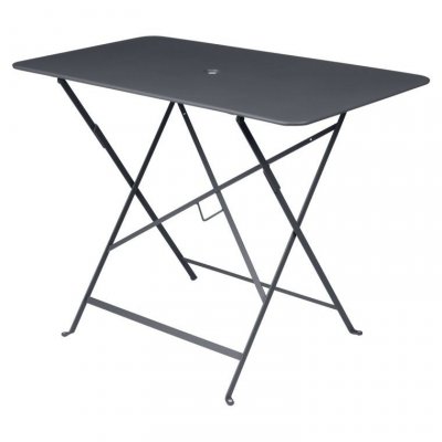 FERMOB  Table BISTRO rectangulaire - 47 anthracite mat - 97 x 57 cm
