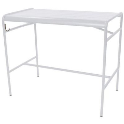 Fermob Table de bar LUXEMBOURG haute - 01 blanc coton
