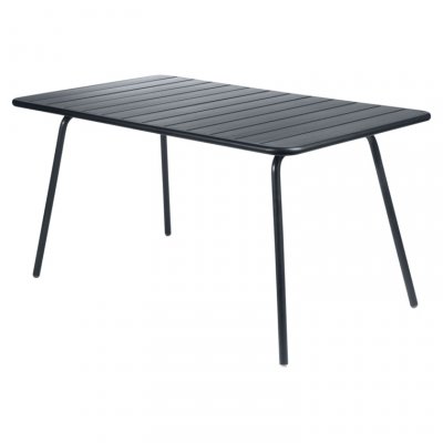 FERMOB  Table LUXEMBOURG - 47 anthracite mat - 207 x 100 cm