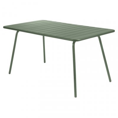 FERMOB  Table LUXEMBOURG - 82 cactus mat - 143 x 80 cm