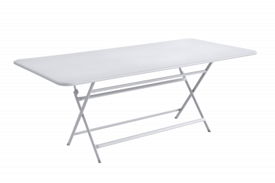 FERMOB  Table pliante CARACT&Egrave;RE - 01 blanc coton - 190 x 90 cm