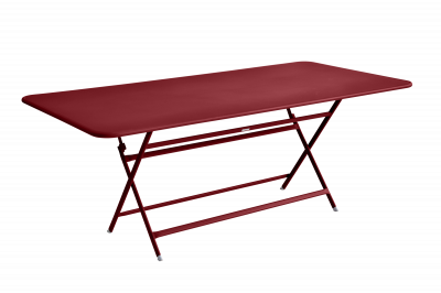 FERMOB  Table pliante CARACT&Egrave;RE - 43 chili - 190 x 90 cm