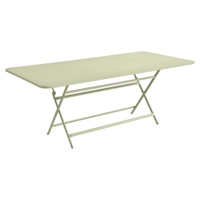 FERMOB  Table pliante CARACT&Egrave;RE - 65 vert tilleul - 190 x 90 cm