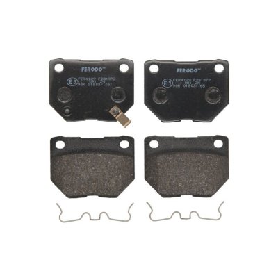 FERODO  FDB1372 Kit de plaquettes de frein, frein &agrave; disque - (lot de 4)