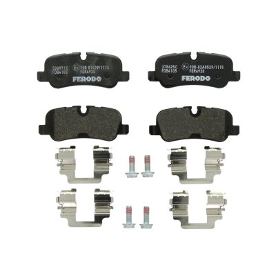 FERODO  FDB4105 Kit de plaquettes de frein, frein &agrave; disque - (lot de 4)