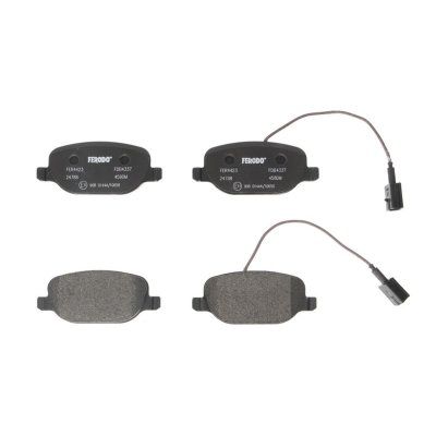 FERODO  FDB4337 Kit de plaquettes de frein, frein &agrave; disque - (lot de 4)