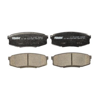 FERODO  Jeu de plaquettes de frein arri&egrave;re FDB4230 TOYOTA LAND CRUISER