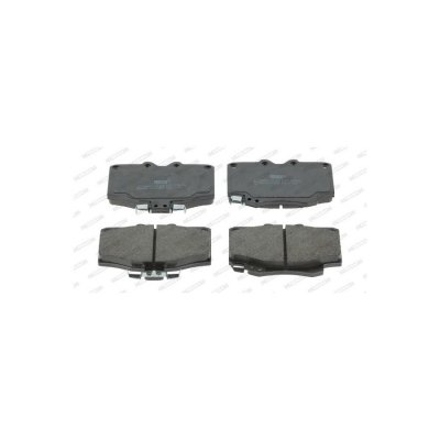 FERODO  Jeu de plaquettes de frein avant FDB1504 TOYOTA LAND CRUISER