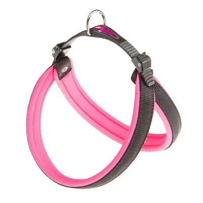 FERPLAST  Agila Fluo 3 Harnais Chien A=b 42 X 50 cm 15 mm Fuchsia