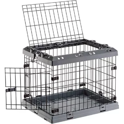 FERPLAST  - Box de transport  - SUPERIOR 90 BLACK - 62 x 58 x 92 cm