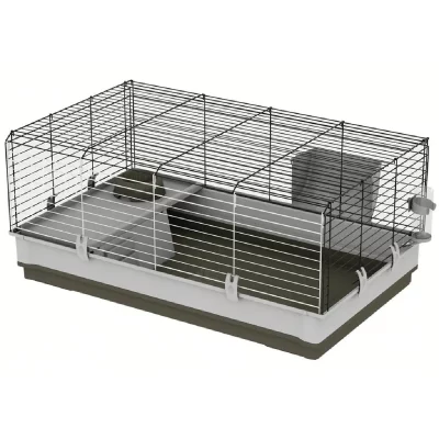 FERPLAST  Cage pour lapins Krolik 100 Grande 100x60x50 cm Vert 57070517