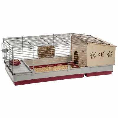 FERPLAST  Cage pour lapins Krolik 140 Plus 142 x 60 x 50 cm 57072570