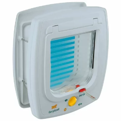 FERPLAST  Chati&egrave;re manuelle &agrave; 4 voies Swing 5T Blanc 72103011