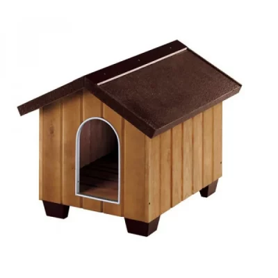 FERPLAST  Niche en bois pour Chiens Domus Mini
