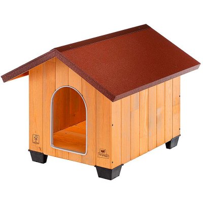 FERPLAST  Niche pour chiens Domus Medium Bois 73x85x67,5 cm 87002000