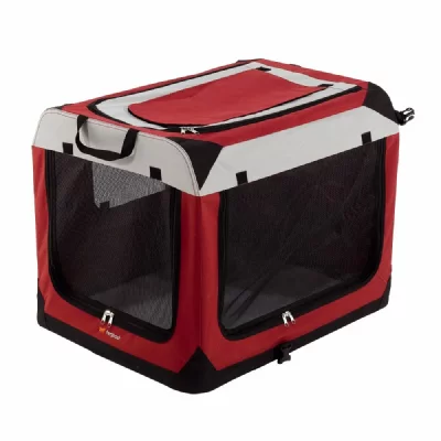 FERPLAST  Nylon Holiday 6 70x52x52 Cm Dog Carrier Rouge 70x52x52 cm