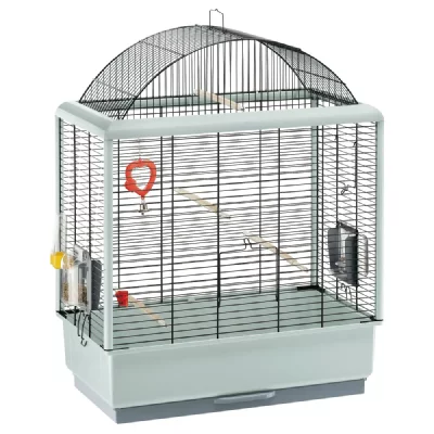 FERPLAST  Palladio 4 Bird Cage, 59 x 33 x 69 cm, Black