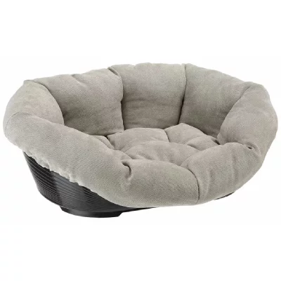 FERPLAST  SOFA&rsquo; PRESTIGE panier en plastique rembourr&eacute; chiens chats