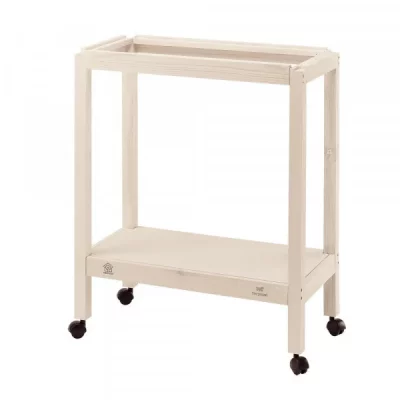 FERPLAST  Stand Giulietta 4 Pied de Cage Oiseau en Bois 57 X 30 X 70 cm