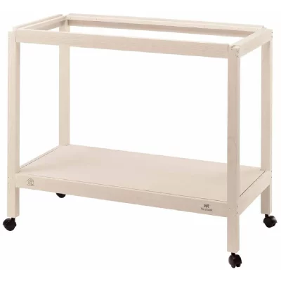 FERPLAST  Stand Giulietta 6 Pied de Cage Oiseau en Bois 81 X 41 X 70 cm