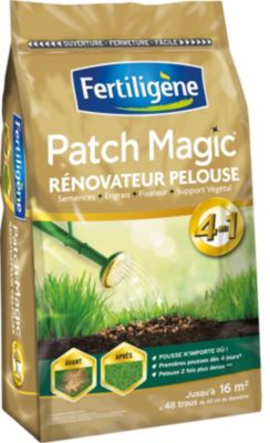 FERTILIGENE  - Patch magic r&eacute;novateur gazon fertilig&egrave;ne - 3,6kg