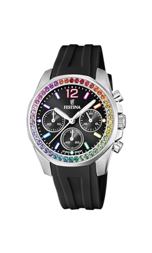 FESTINA  Boyfriend Rainbow F20610/3 Montre Quartz Femme