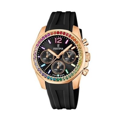 FESTINA  Boyfriend Rainbow F20611/3 Montre Quartz Femme