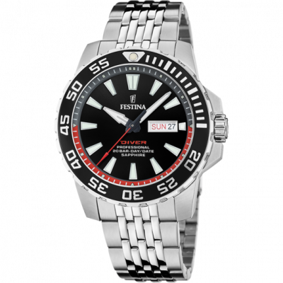 FESTINA  Diver Professional F20661/3 Montre Quartz Homme