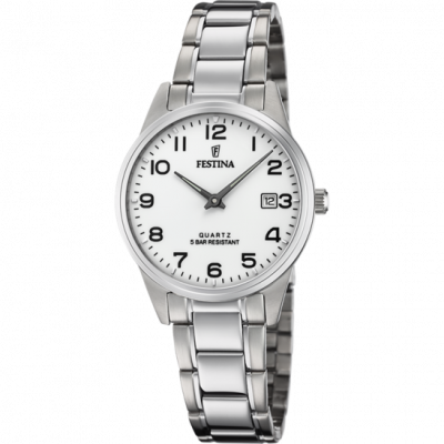 FESTINA  Femme Analogique Quartz Montre avec Bracelet en Acier Inoxydable F20509/1