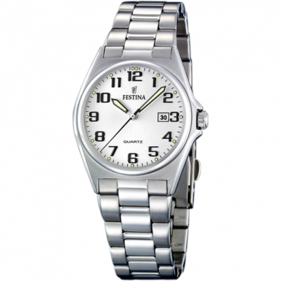 FESTINA  Femmes Analogique Quartz Montre avec Bracelet en Acier Inoxydable F16375/9