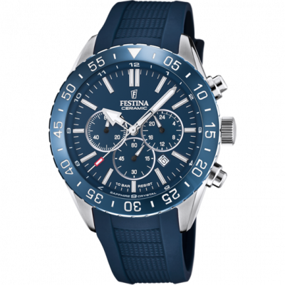 FESTINA  Homme Analogique Quartz Montre avec Bracelet en Silicone F20515/1