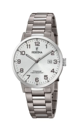FESTINA  Mixte Adulte Analogique Quartz Montre avec Bracelet en Titane F20435/1