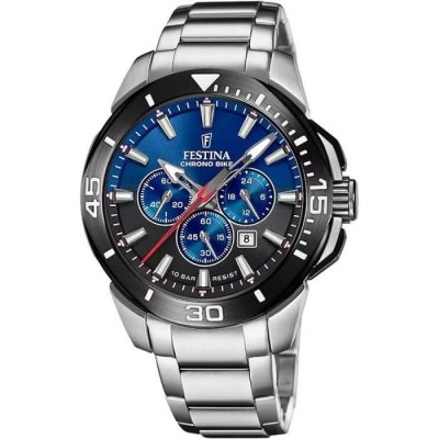 FESTINA  Montre Chrono Bike F20641/C Bicolore en Acier Inoxydable