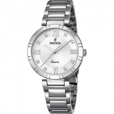 FESTINA  Quartz Montre avec Bracelet en Acier Inoxydable F16936/A